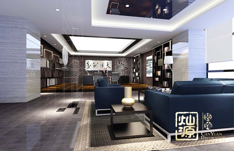 潤嘉中心南寧小型辦公室設(shè)計(jì)案例賞析