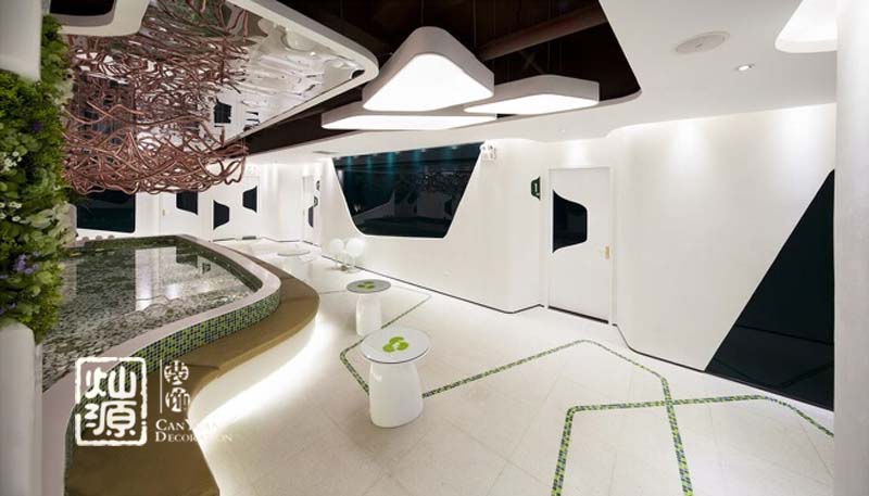 保利童心緣現(xiàn)代風(fēng)格南寧美容院設(shè)計(jì)案例賞析