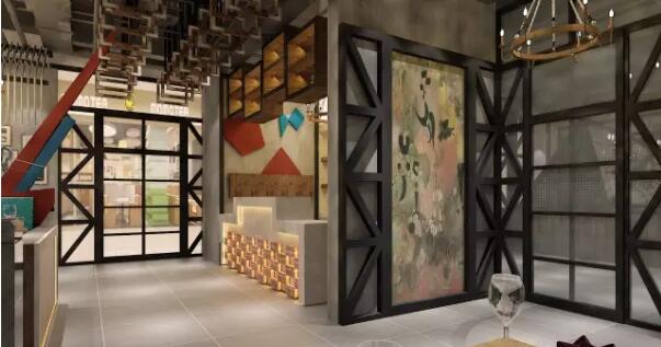 南寧餐廳設(shè)計(jì)之新華聯(lián)品味烤魚(yú)餐廳案例賞析-南寧裝修公司燦源提供