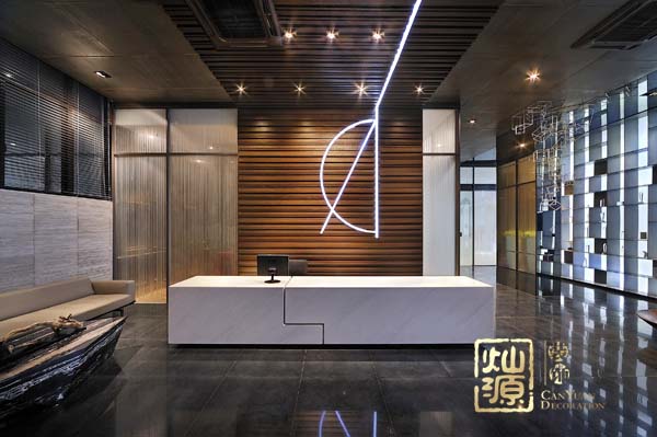 廣源國(guó)際大廈南寧寫(xiě)字樓裝修案例賞析-燦源裝飾