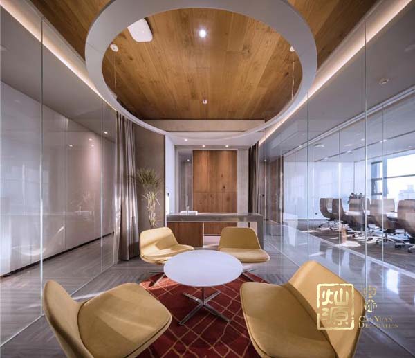 瑞西投資大廈南寧獨(dú)立辦公室裝修案例賞析