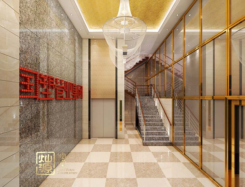 廣西工業(yè)器材城辦公室設(shè)計(jì)裝修案例