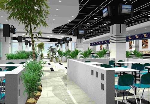 南寧專業(yè)食堂裝修實景圖 南寧專業(yè)食堂裝修實景圖