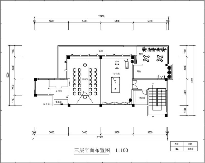 辦公樓設(shè)計(jì)裝修三層平面圖 辦公樓設(shè)計(jì)裝修三層平面圖