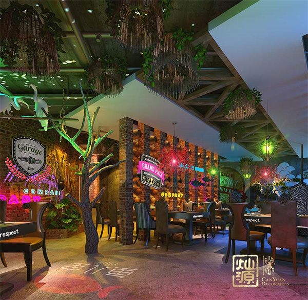 主題餐廳設(shè)計裝修效果圖—燦源裝飾 主題餐廳設(shè)計裝修效果圖—燦源裝飾