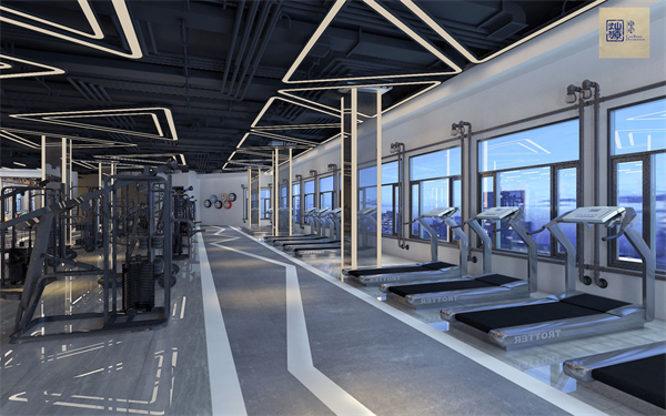 南寧健身房設(shè)計裝修效果圖 南寧健身房設(shè)計裝修效果圖