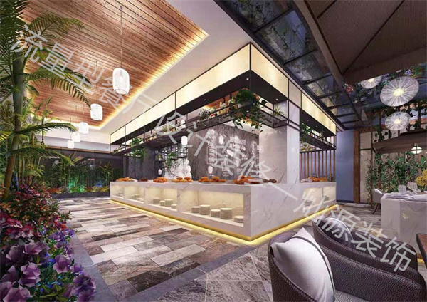 餐廳設(shè)計裝修效果圖—燦源裝飾 餐廳設(shè)計裝修效果圖—燦源裝飾