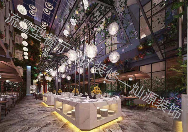 餐廳設(shè)計裝修效果圖—燦源裝飾 餐廳設(shè)計裝修效果圖—燦源裝飾