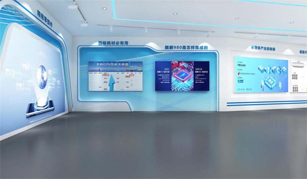 南寧企業(yè)展廳設計裝修效果圖—燦源裝飾 南寧企業(yè)展廳設計裝修效果圖—燦源裝飾