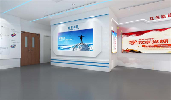 南寧企業(yè)展廳設計裝修效果圖—燦源裝飾 南寧企業(yè)展廳設計裝修效果圖—燦源裝飾