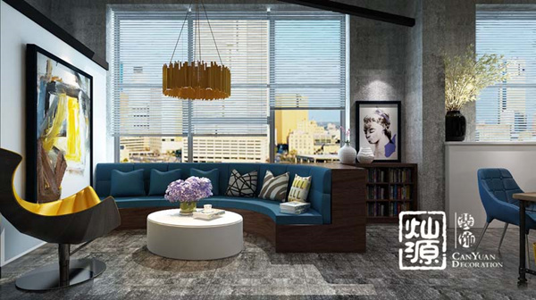 工業(yè)風(fēng)辦公室設(shè)計(jì)裝修效果圖—燦源裝飾 工業(yè)風(fēng)辦公室設(shè)計(jì)裝修效果圖—燦源裝飾