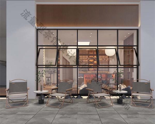 130平茶館設計裝修案例-燦源裝飾