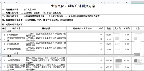 工裝裝飾裝修公司客報價單—燦源裝飾 工裝裝飾裝修公司客報價單—燦源裝飾